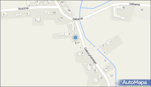 Landzmierz, Gałczyńskiego Konstantego Ildefonsa, 6, mapa Landzmierz