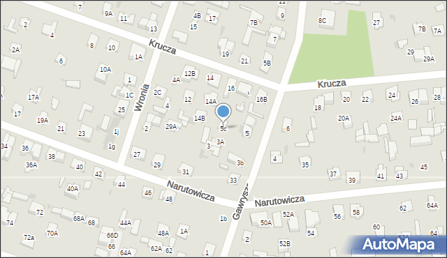 Legionowo, Gawryszewskiego Stefana, 5c, mapa Legionowo