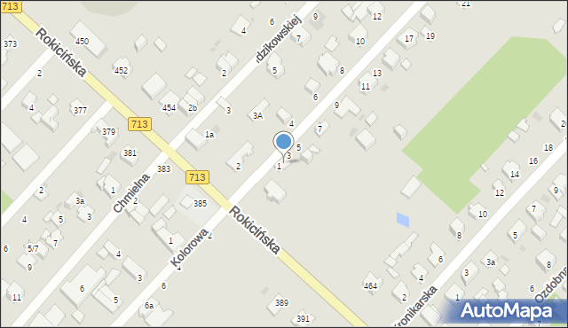 Łódź, Galla Anonima, 1a, mapa Łodzi