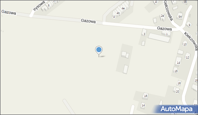 Mirków, Gazowa, 9a, mapa Mirków