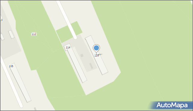 Mniów, Gajowa, 116, mapa Mniów