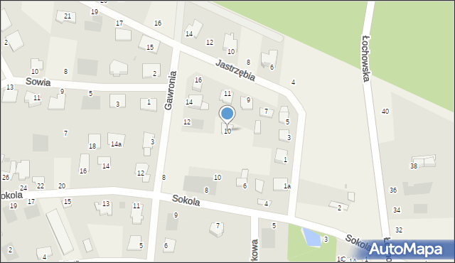 Murowaniec, Gawronia, 10, mapa Murowaniec
