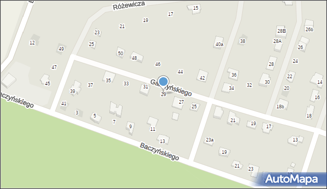 Namysłów, Gałczyńskiego Konstantego Ildefonsa, 29, mapa Namysłów
