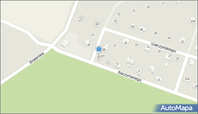 Namysłów, Gałczyńskiego Konstantego Ildefonsa, 41, mapa Namysłów