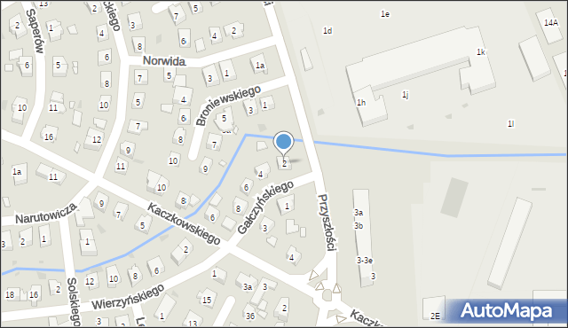 Nowa Sól, Gałczyńskiego Konstantego Ildefonsa, 2, mapa Nowa Sól