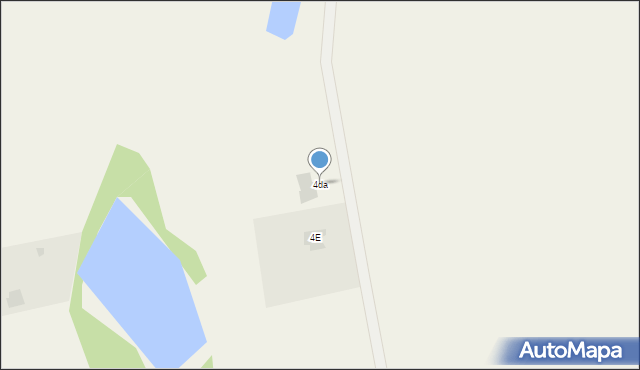 Olchowo, Gardna, 4da, mapa Olchowo