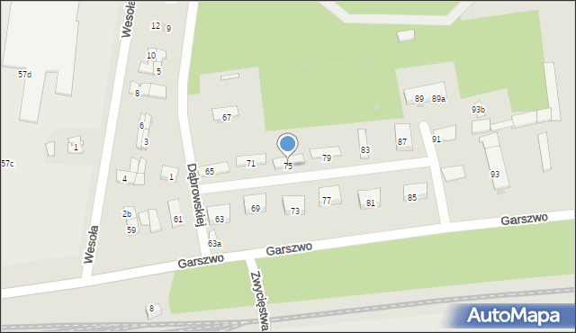 Pionki, Garszwo Marii, dr., 75, mapa Pionki