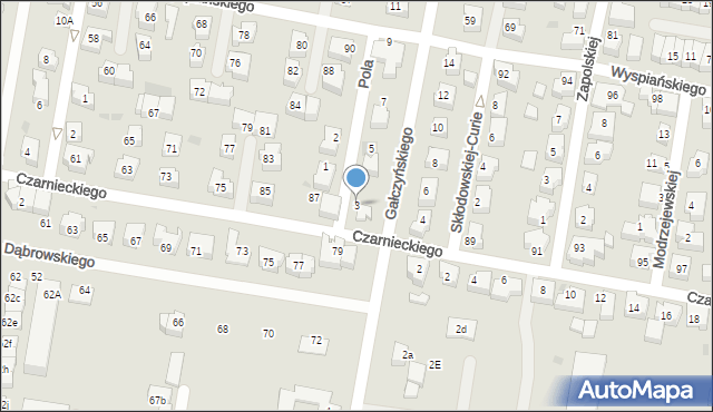 Pruszcz Gdański, Gałczyńskiego Konstantego Ildefonsa, 3, mapa Pruszcz Gdański