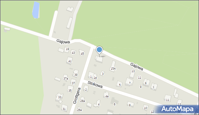 Skarżysko-Kamienna, Gajowa, 17, mapa Skarżysko-Kamienna