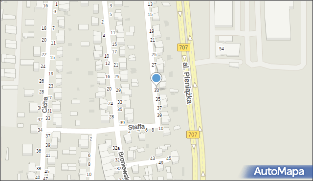 Skierniewice, Gałczyńskiego Konstantego Ildefonsa, 33, mapa Skierniewic