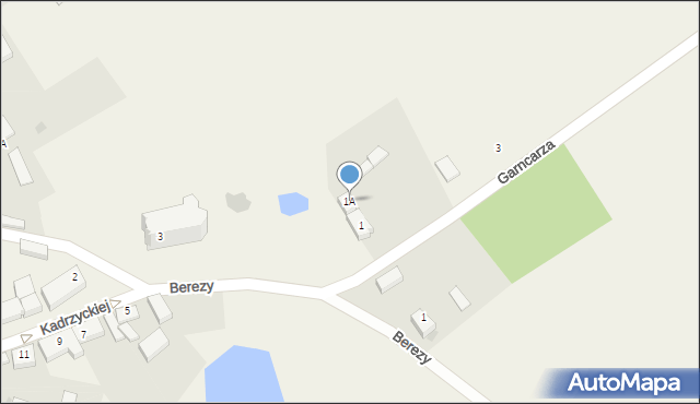 Skrzatusz, Garncarza, 1A, mapa Skrzatusz