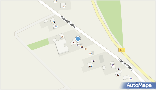 Sobienie-Jeziory, Garwolińska, 34, mapa Sobienie-Jeziory