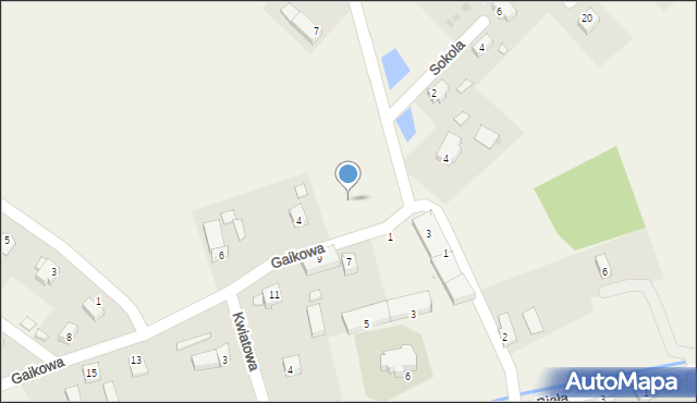 Sobin, Gaikowa, 2, mapa Sobin