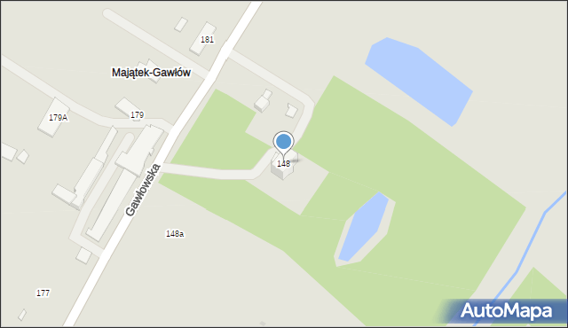 Sochaczew, Gawłowska, 148, mapa Sochaczew