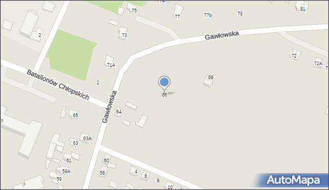 Sochaczew, Gawłowska, 66, mapa Sochaczew