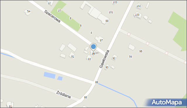 Sochaczew, Gawłowska, 95, mapa Sochaczew