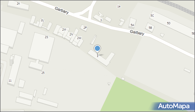 Solec Kujawski, Garbary, 2, mapa Solec Kujawski