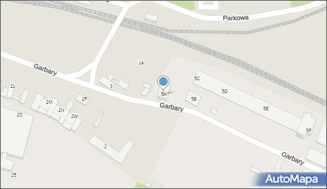 Solec Kujawski, Garbary, 5A, mapa Solec Kujawski