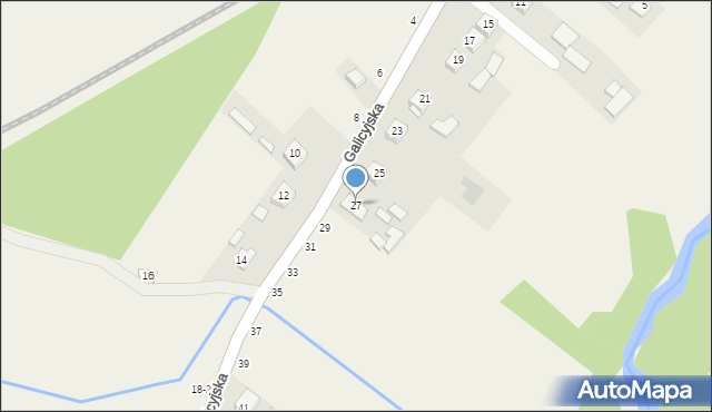 Sterkowiec, Galicyjska, 27, mapa Sterkowiec