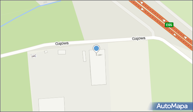 Sulechów, Gajowa, 1b, mapa Sulechów