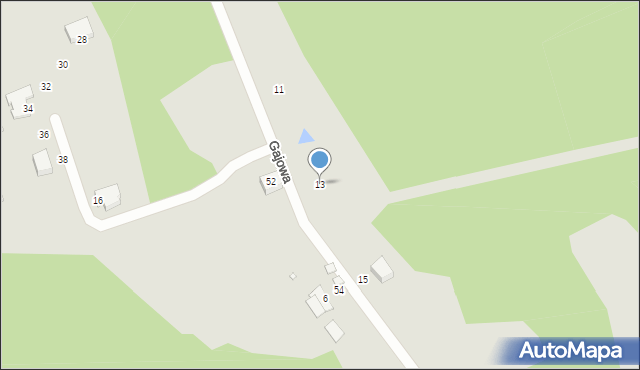 Świnoujście, Gajowa, 13, mapa Świnoujście