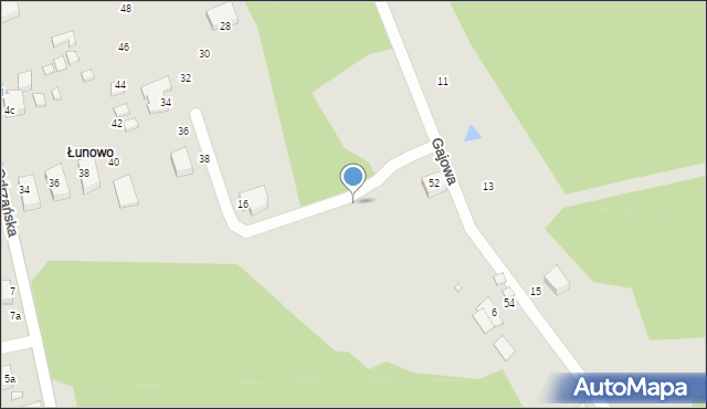 Świnoujście, Gajowa, 48b, mapa Świnoujście