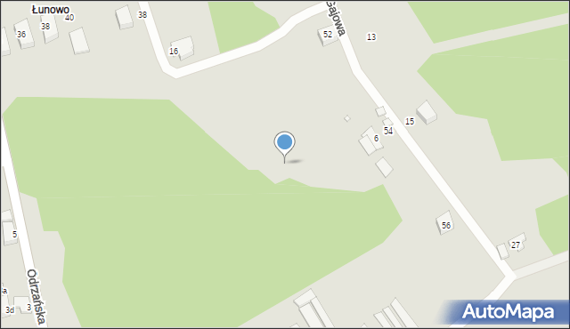 Świnoujście, Gajowa, 48j, mapa Świnoujście