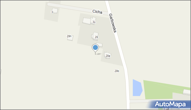 Tuszynek Majoracki, Garbowska, 29d, mapa Tuszynek Majoracki