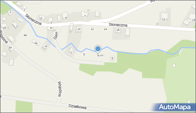 Wierzchowie, Gaik, 7, mapa Wierzchowie