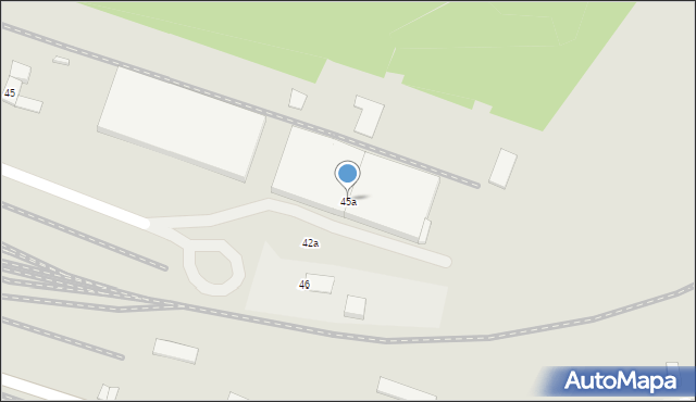 Wolbrom, Garbarska, 45a, mapa Wolbrom