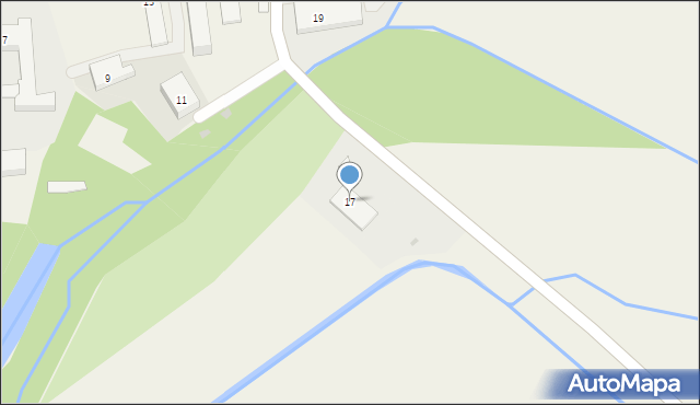 Zarzecze, Gajeckiego Stanisława, ks., 17, mapa Zarzecze