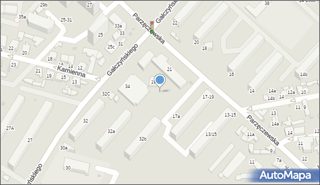Zgierz, Gałczyńskiego Konstantego Ildefonsa, 34a, mapa Zgierz