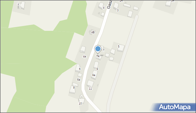 Zwonowice, Gaszowicka, 7A, mapa Zwonowice