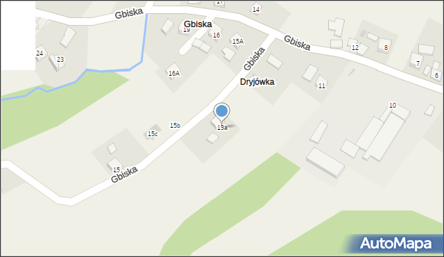 Gbiska, Gbiska, 13a, mapa Gbiska