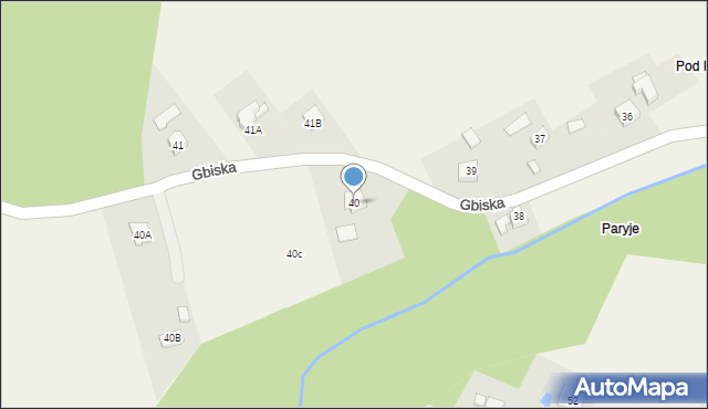 Gbiska, Gbiska, 40, mapa Gbiska