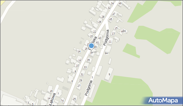 Czarnków, Gdańska, 37, mapa Czarnków