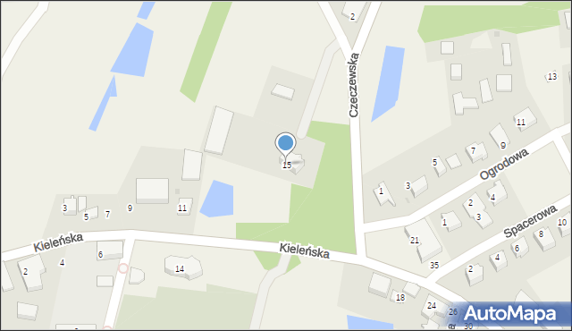 Czeczewo, Gdańska, 15, mapa Czeczewo
