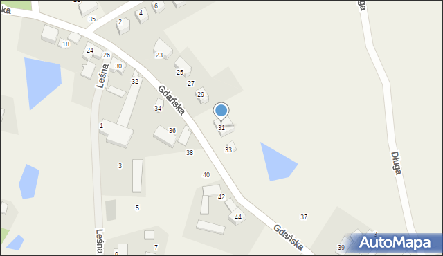 Czeczewo, Gdańska, 31, mapa Czeczewo