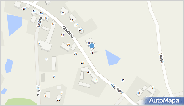 Czeczewo, Gdańska, 33, mapa Czeczewo