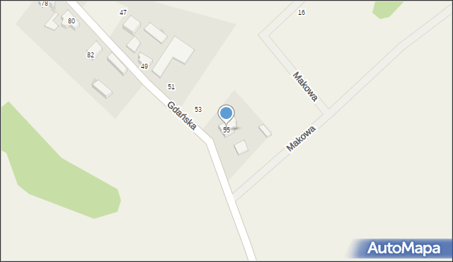 Czeczewo, Gdańska, 55, mapa Czeczewo