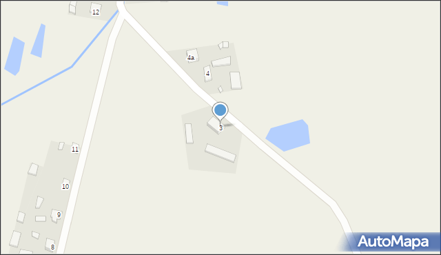 Gdakowo, Gdakowo, 3, mapa Gdakowo