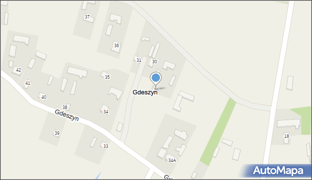 Gdeszyn, Gdeszyn, 29, mapa Gdeszyn