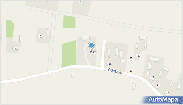 Gdeszyn, Gdeszyn, 46A, mapa Gdeszyn