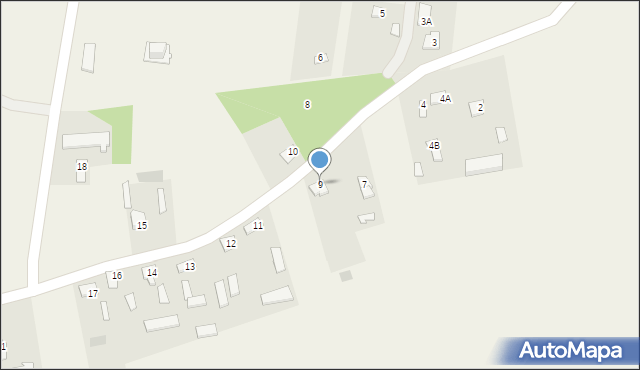 Gdeszyn, Gdeszyn, 9, mapa Gdeszyn