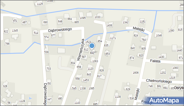 Gdów, Gdów, 842, mapa Gdów