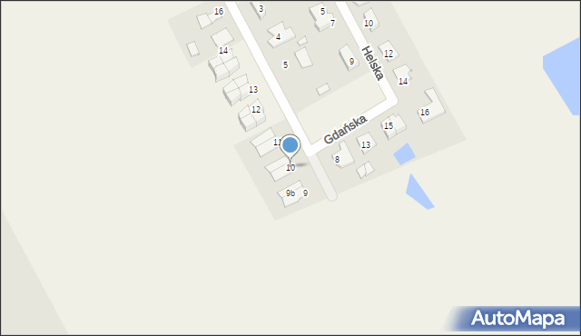 Jankówko, Gdańska, 10, mapa Jankówko
