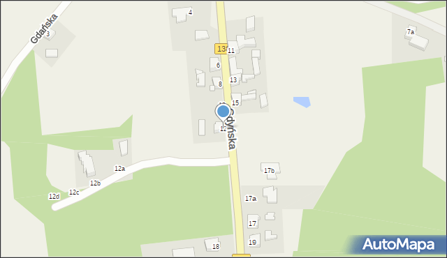 Jaromirowice, Gdyńska, 12, mapa Jaromirowice