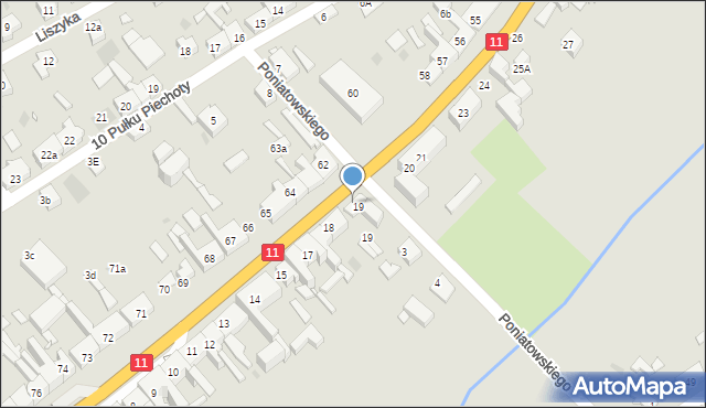 Jastrowie, Gdańska, 19a, mapa Jastrowie