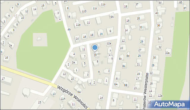 Kartuzy, Gdyńskich Kosynierów, 10, mapa Kartuzy