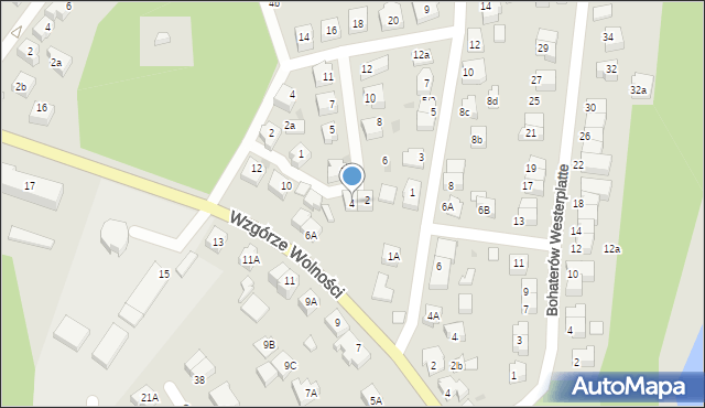 Kartuzy, Gdyńskich Kosynierów, 4, mapa Kartuzy